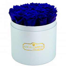Eternity Blue Roses & Blue Flowerbox