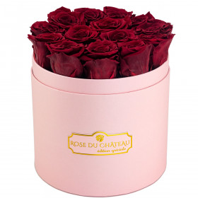 Eternity Red Roses & Pink Flowerbox