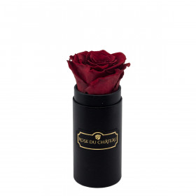 Eternity Red Rose & Mini Black Flowerbox